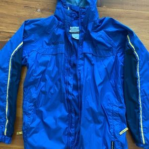 Boys Columbia 14 16 lined rain jacket